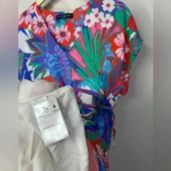Pietro Brunelli Women’s Floral Maxi Dress Size Small - Picture 7 of 8